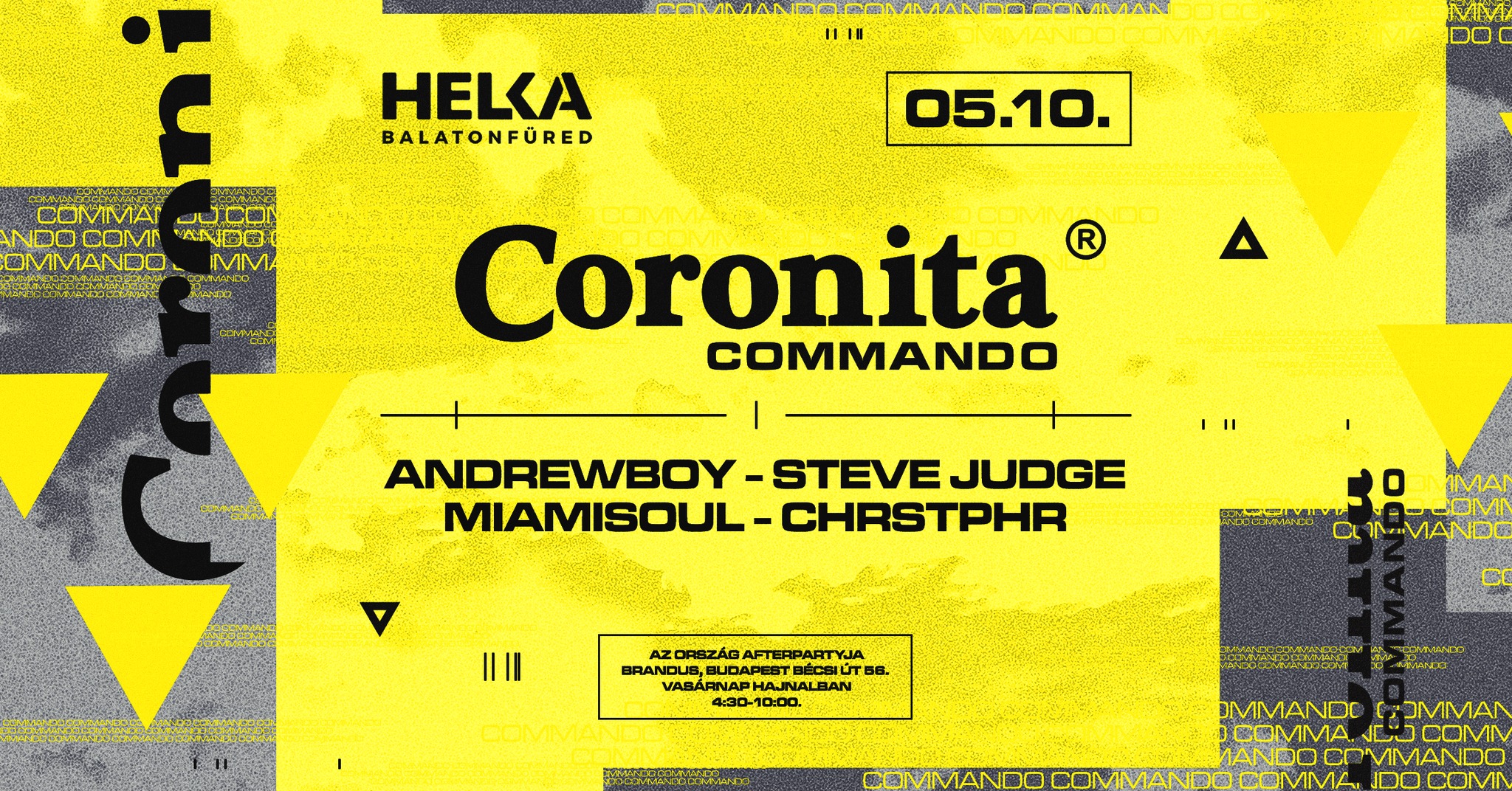 Coronita® Commando ➤ Balatonfüred ✘ Helka Balatonfüred ❘ 2025/05/10