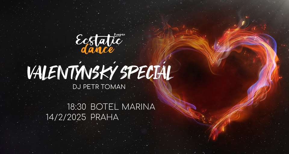 VALENTÝNSKÝ ECSTATIC DANCE SPECIÁL | DJ Petr Toman (Orlický Ecstatic)