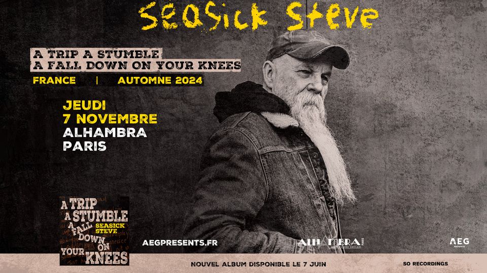 Seasick Steve • Alhambra, Paris • 7 novembre 2024