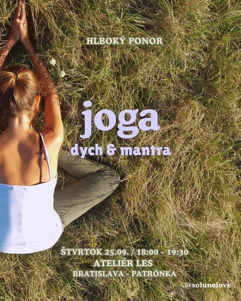 ✨ Hlboký ponor – JOGA · DYCH · MANTRA ✨