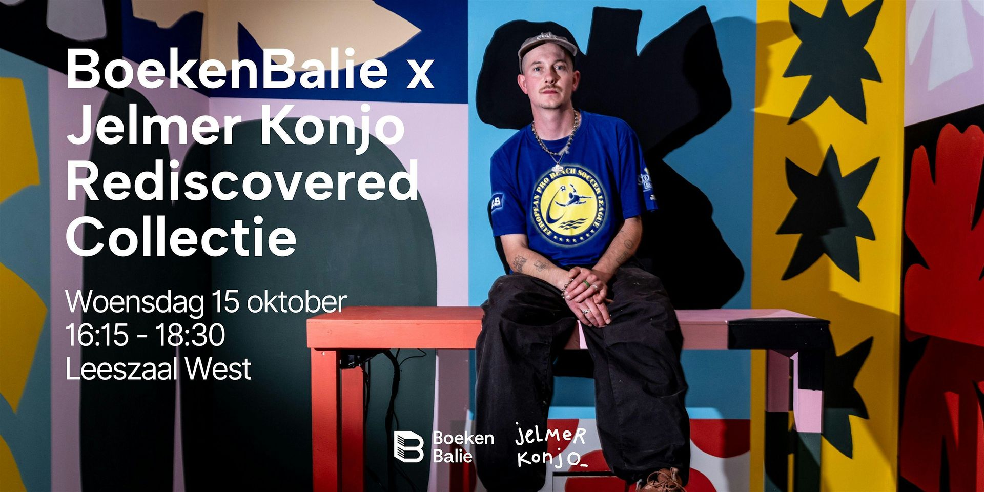 BoekenBalie x Jelmer Konjo: Rediscovered Collectie lancering