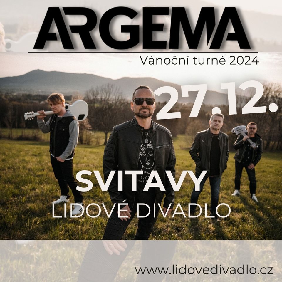 ARGEMA - vánoční koncert 27.12. ve Svitavách