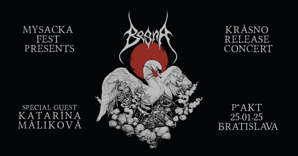 Besna - Krásno release show + special guest: Katarína Máliková