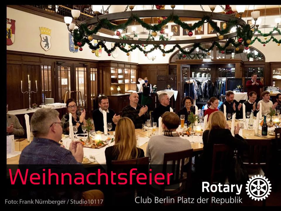 Traditionelle Weihnachtsfeier