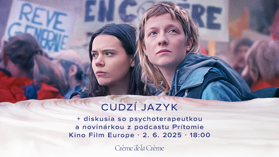 Cudzí jazyk + diskusia Prítomie