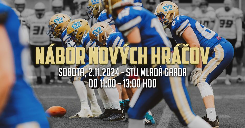 🏈 #3 NÁBOR NOVÝCH HRÁČOV - Staň sa americkým futbalistom