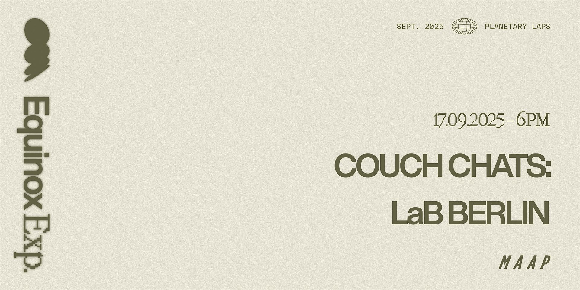 Couch Chats: Going Long | An Equinox Experience @ MAAP LaB Berlin