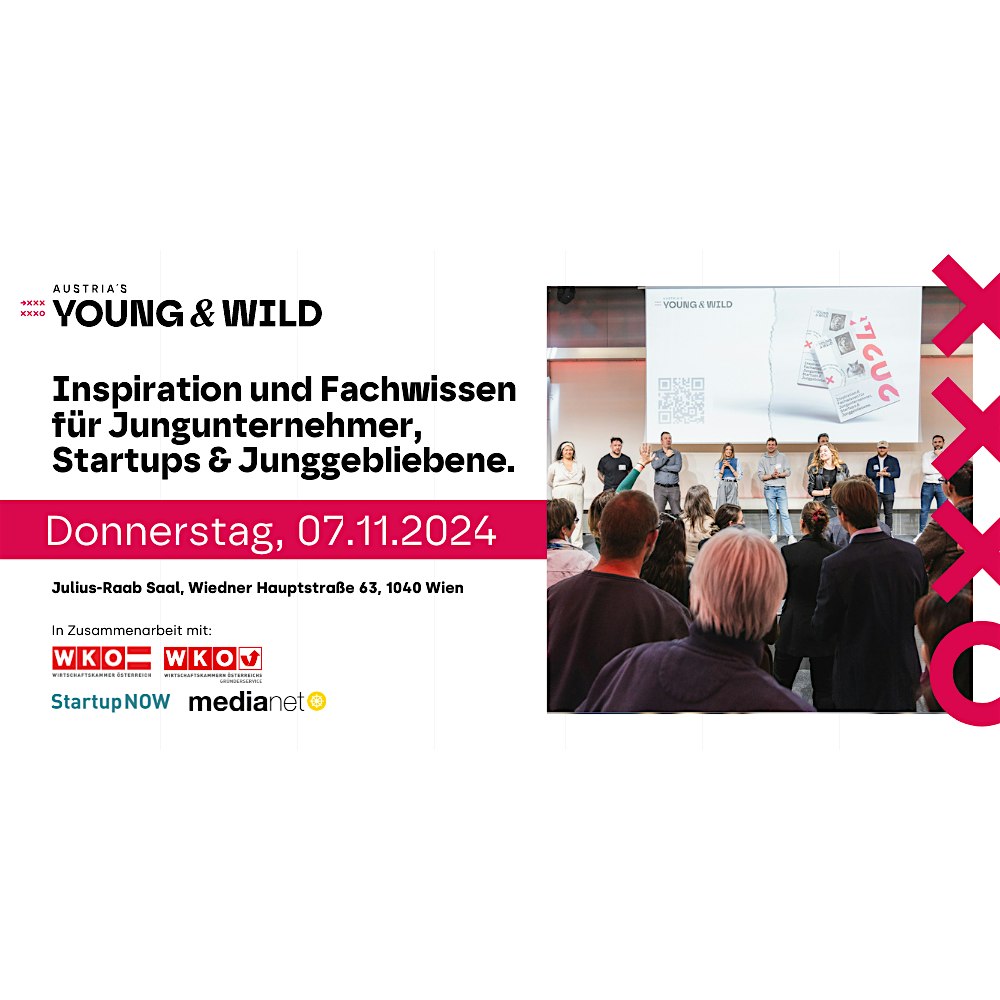 AYW - Austria's Young & Wild #3 - VIENNA - Inspiration, powered by WKO