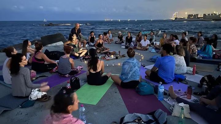 FULL MOON YOGA BY THE SEA WITH LIVE MUSIC