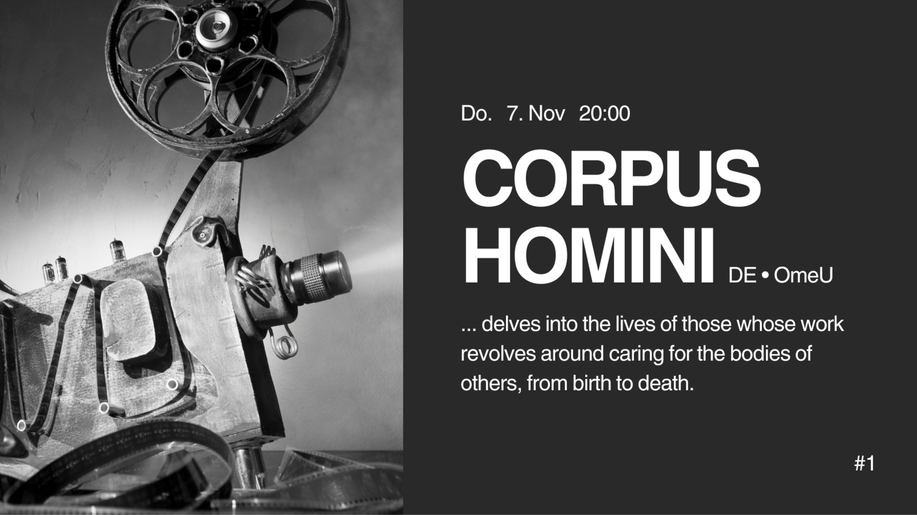 Corpus Homini • Watch. Reflect. Connect.