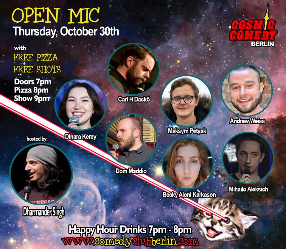 Cosmic Comedy Berlin OPEN-MIC THURSDAY