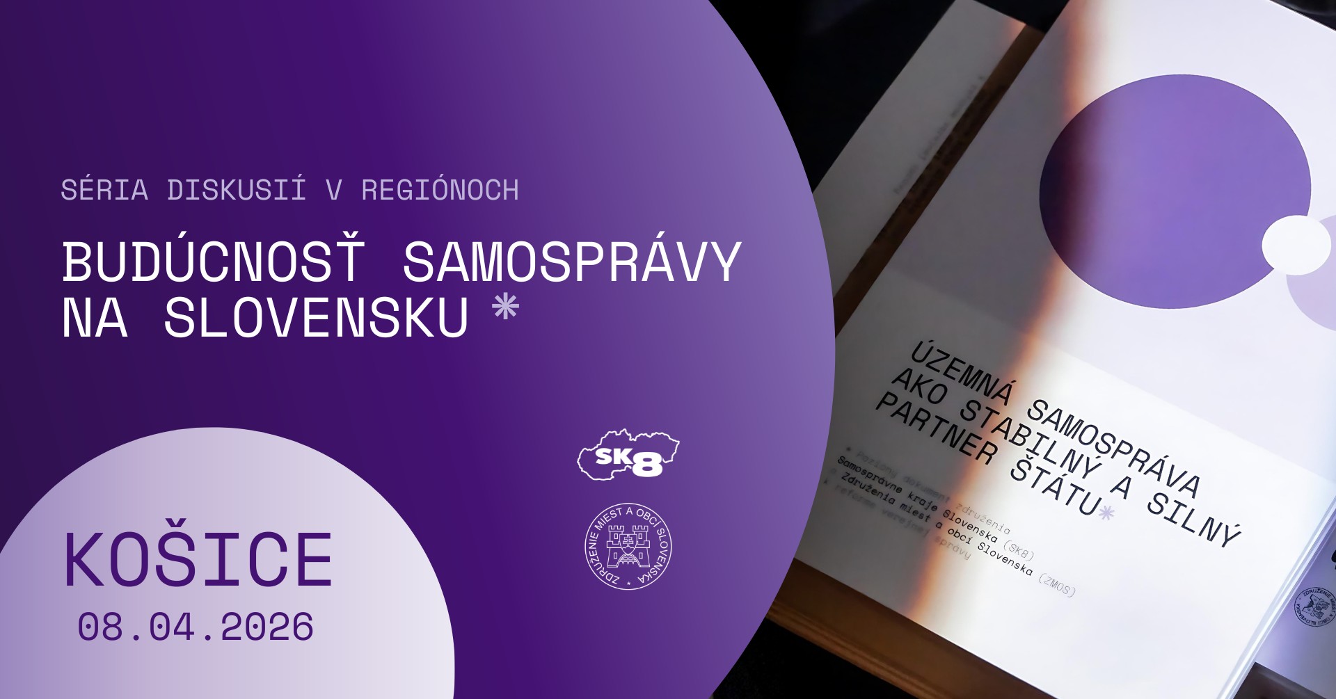 KOŠICE | Budúcnosť samosprávy na Slovensku (diskusia)