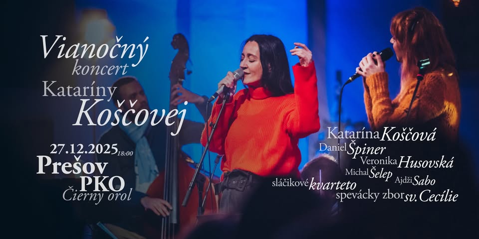 Vianočný koncert Kataríny Koščovej - Prešov
