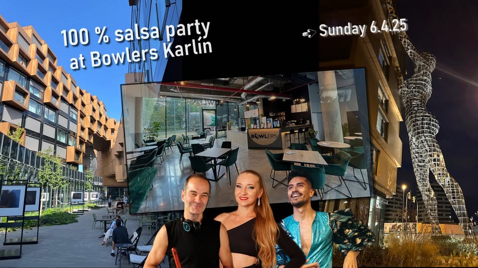 100% Salsa party at Bowlers Karlín 🪇🪘🎹