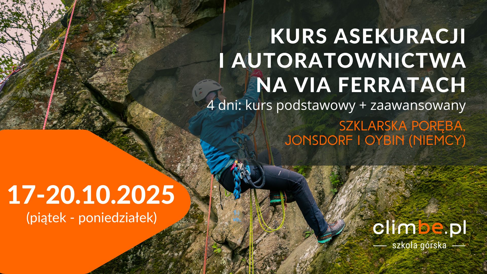 KURS ASEKURACJA I AUTORATOWNICTWO NA VIA FERRATACH