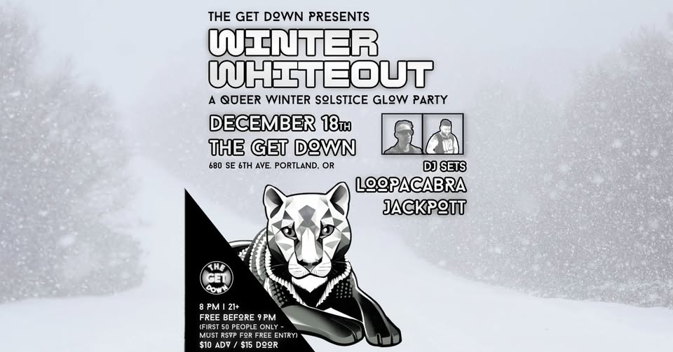TGD Presents WINTER WHITEOUT: A Queer Winter Solstice Glow Party