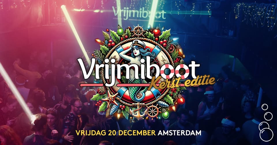 Vrijmiboot Kerst Amsterdam