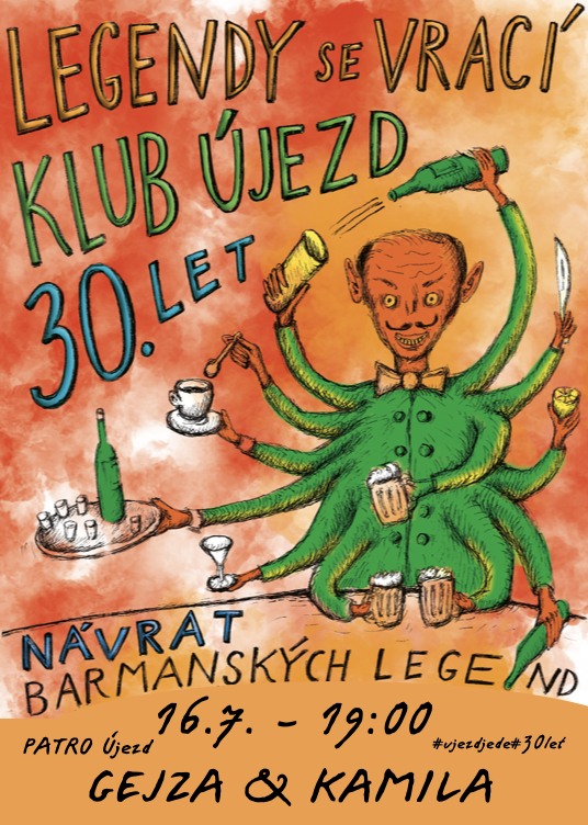 Barmanské egendy se vrací!!! GEJZA & KAMILA!!!