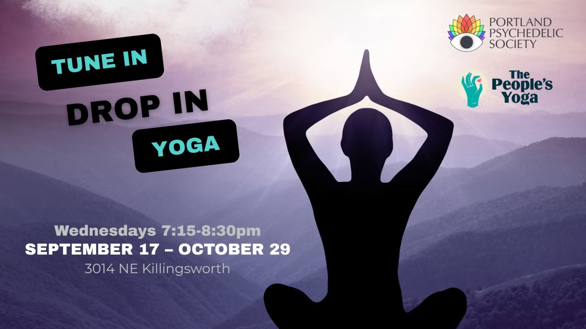 "Tune In, Drop In" - Community Yoga Class
