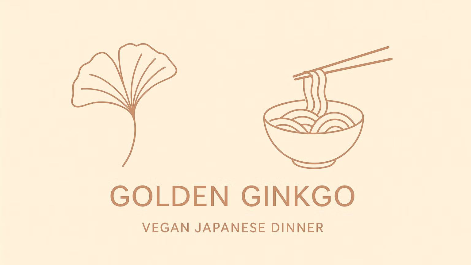 Vegan Dinner at Golden Ginkgo