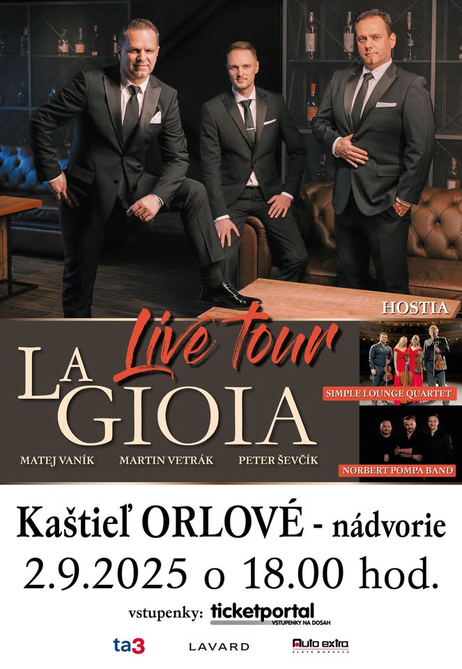 LA GIOIA live tour 2025