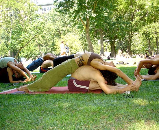 Partner yoga - joga vo dvojici