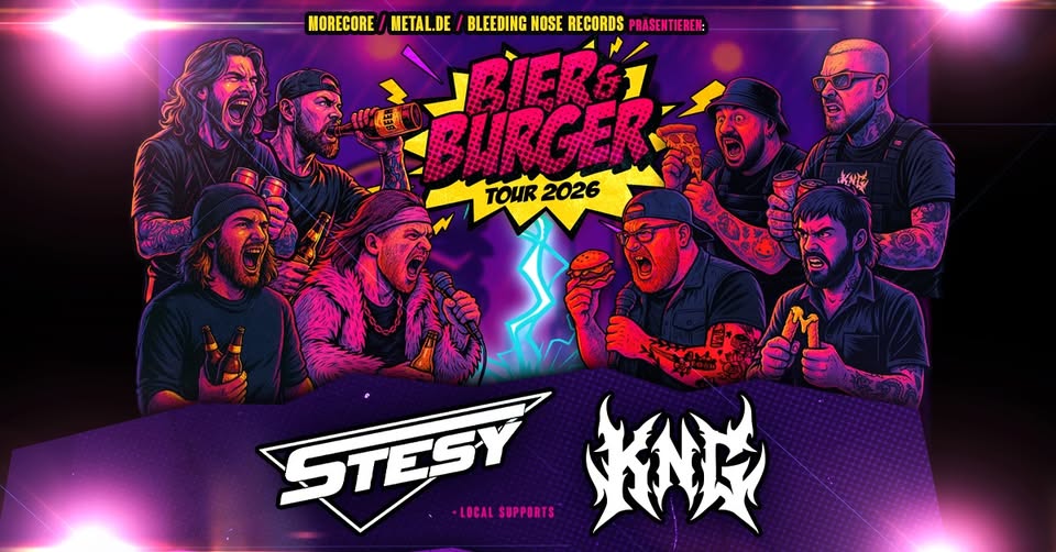 STESY & King Nugget Gang "Bier & Burger Tour 2026": Insel - Berlin