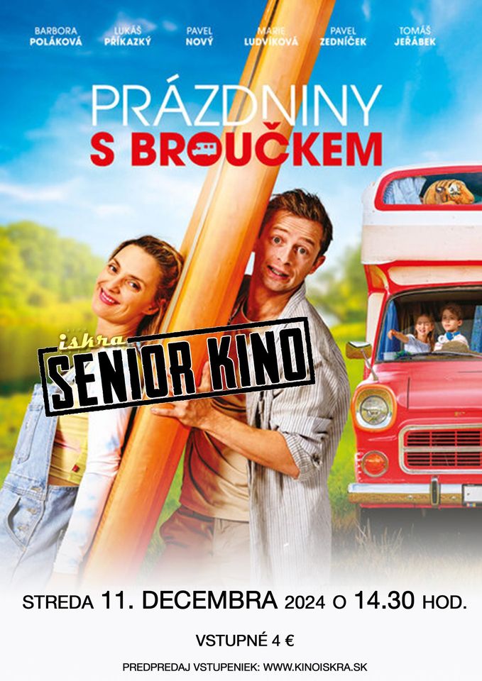 SENIOR KINO: PRÁZDNINY S BROUČKEM