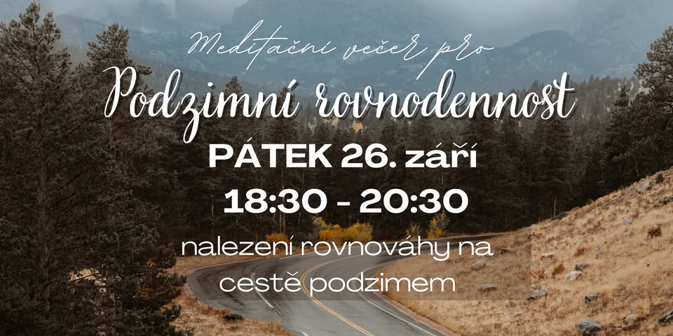 Meditační večer pro podzimní rovnodennost