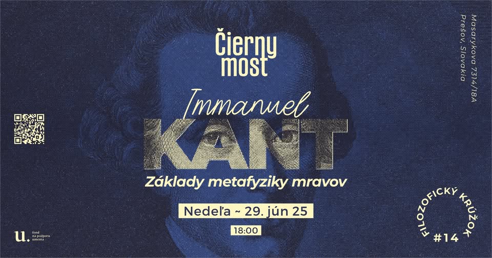 Filozofický krúžok #14: Kant / Základy metafyziky mravov