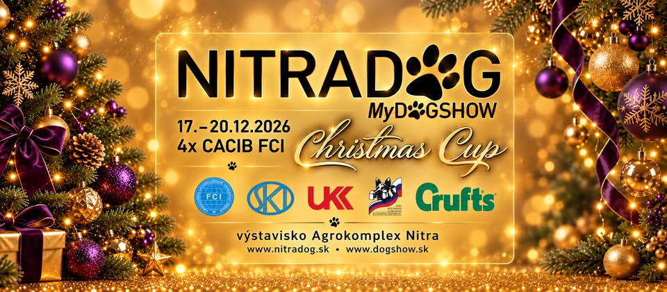 NITRADOG Christmas Cup 2026 | 4× CACIB FCI