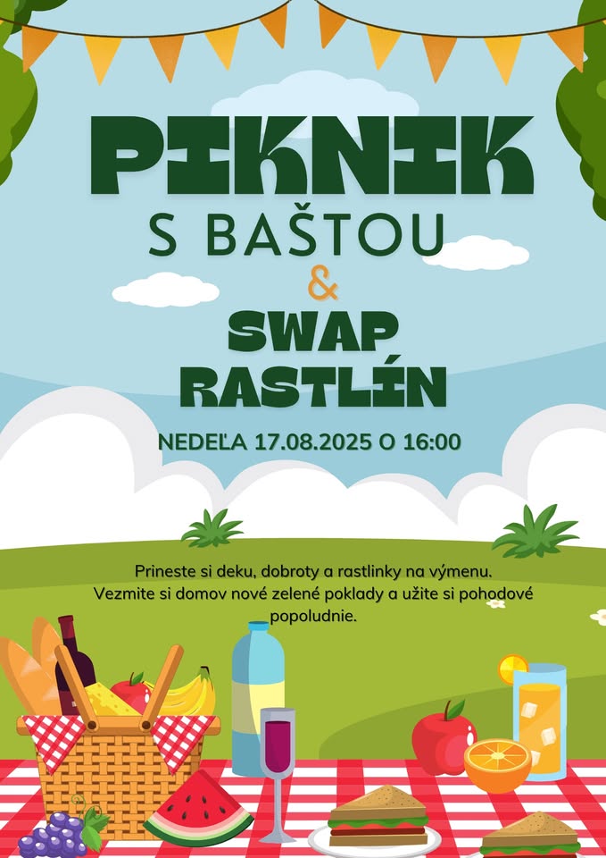 Piknik s Baštou & Swap rastlín