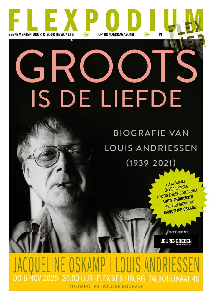Louis Andriessen door Jacqueline Oskamp