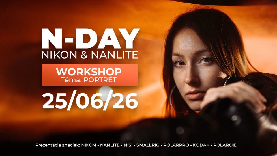 N-DAY v AQT: Príď si vyskúšať značky Nikon a Nanlite