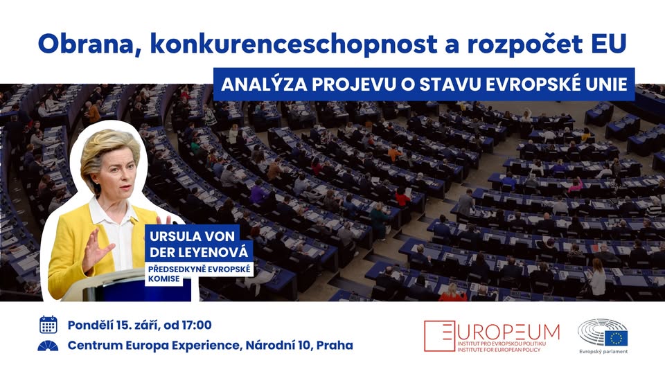 Obrana, konkurenceschopnost a rozpočet EU - Analýza projevu o stavu Evropské unie
