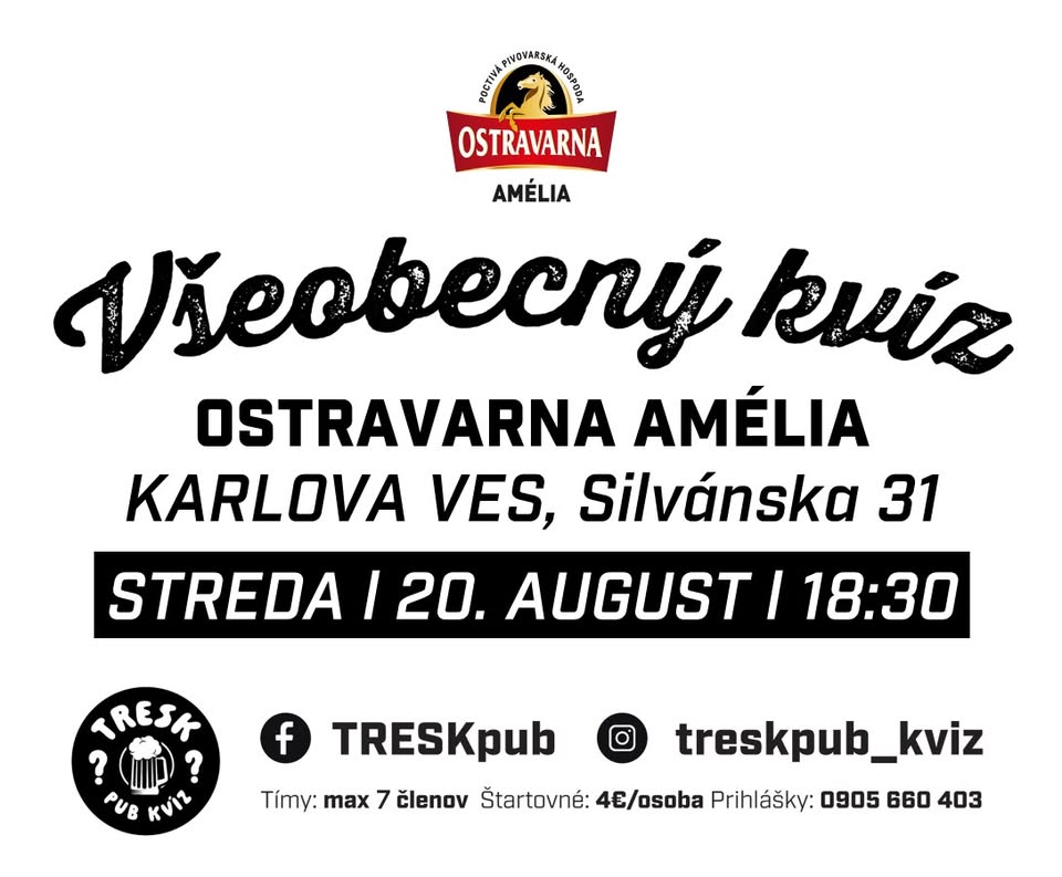 BA (Karlova Ves) - Ostravarna Amélia kvíz