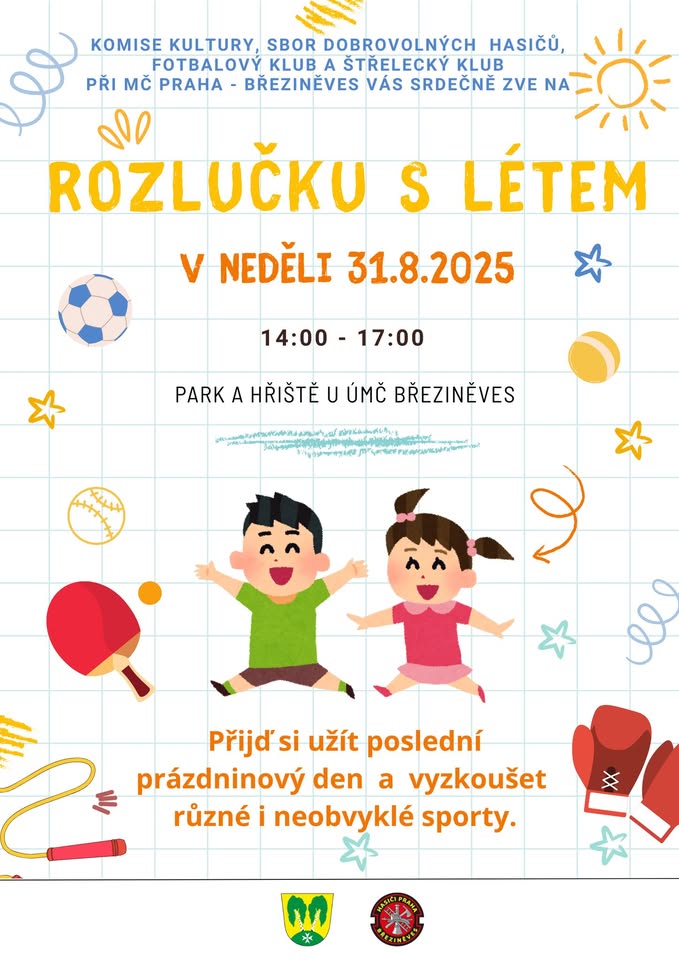 SPORTOVNÍ DEN - Rozlučka s létem