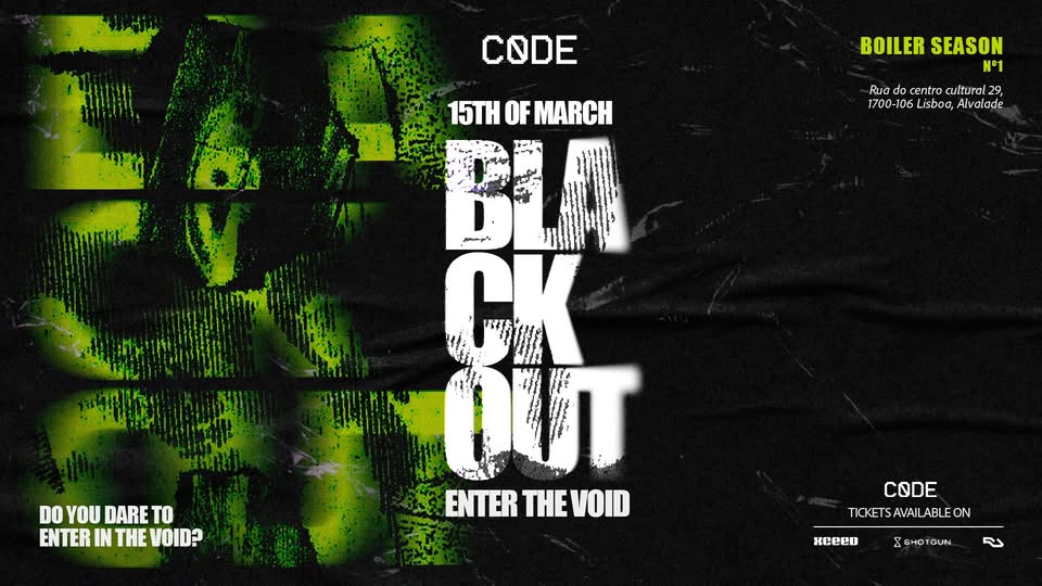 C0DE - BLACKOUT | BOILER SEASON HARD EDITON W/ D.N.P NL DEBUT