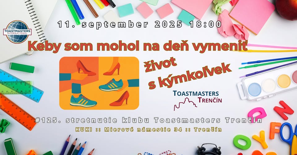 #125. stretnutie klubu Toastmasters Trenčín
