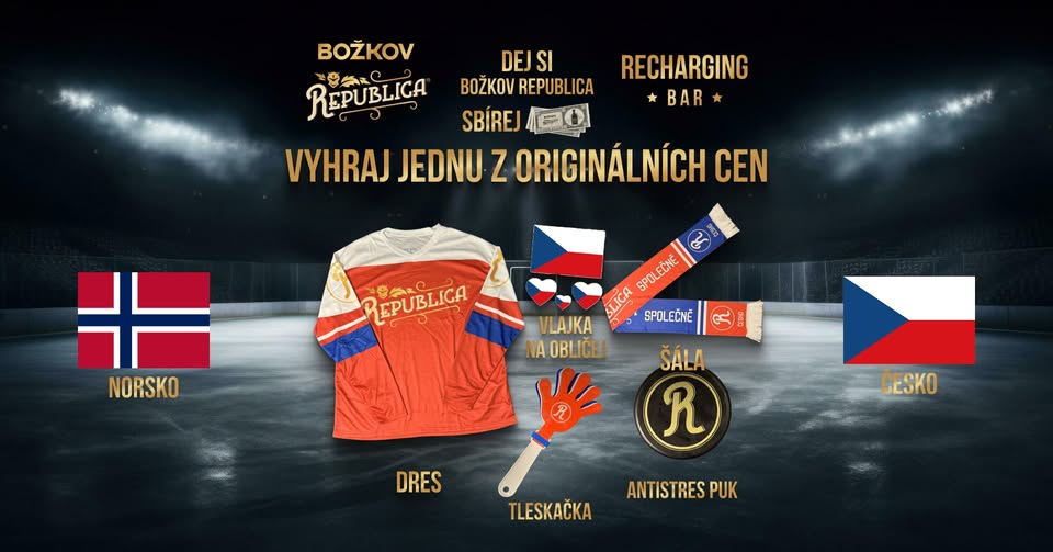 Fandíme společně na Rku: MS 25 Norsko vs. ČESKO
