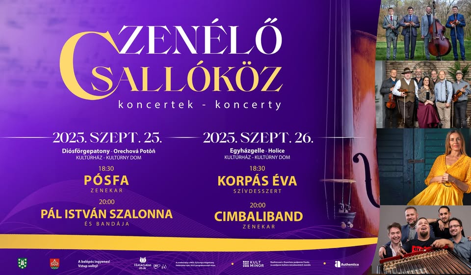 Zenélő Csallóköz | Diósförgepatony | Egyházgelle