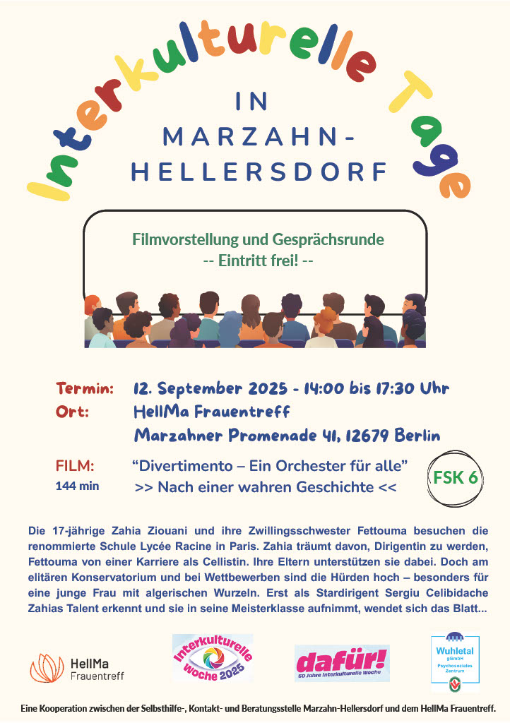 Filmvorstellung und Gesprächsrunde