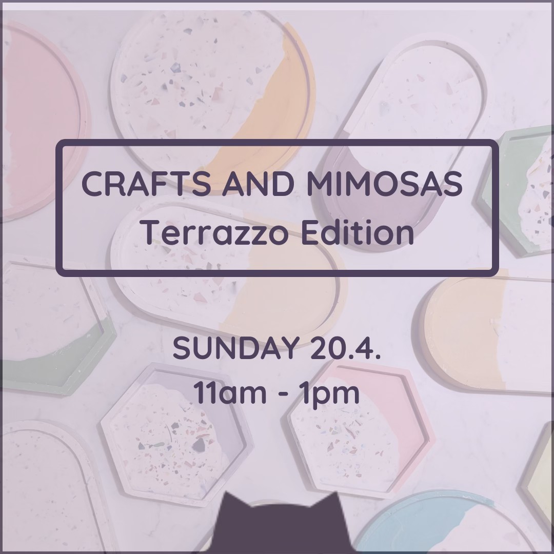 ✨ Crafts and mimosas: Terrazzo edition