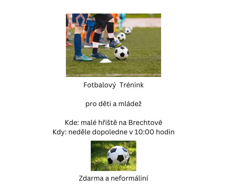 Fotbalovy Trénink pro deti a mládez