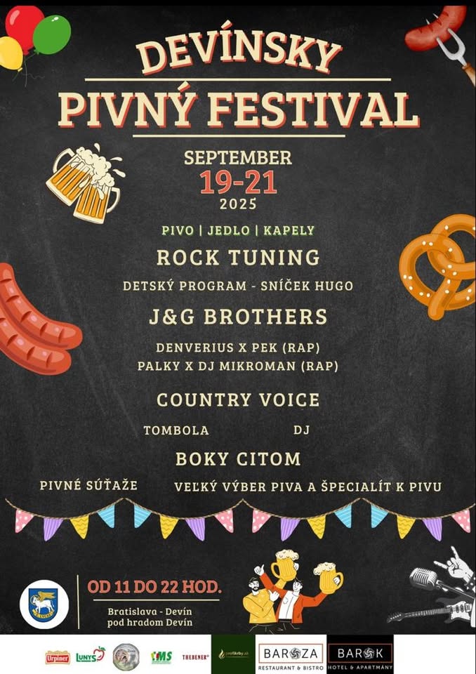 1.ROČNÍK DEVÍNSKY PIVNÝ FESTIVAL POD HRADOM DEVÍN