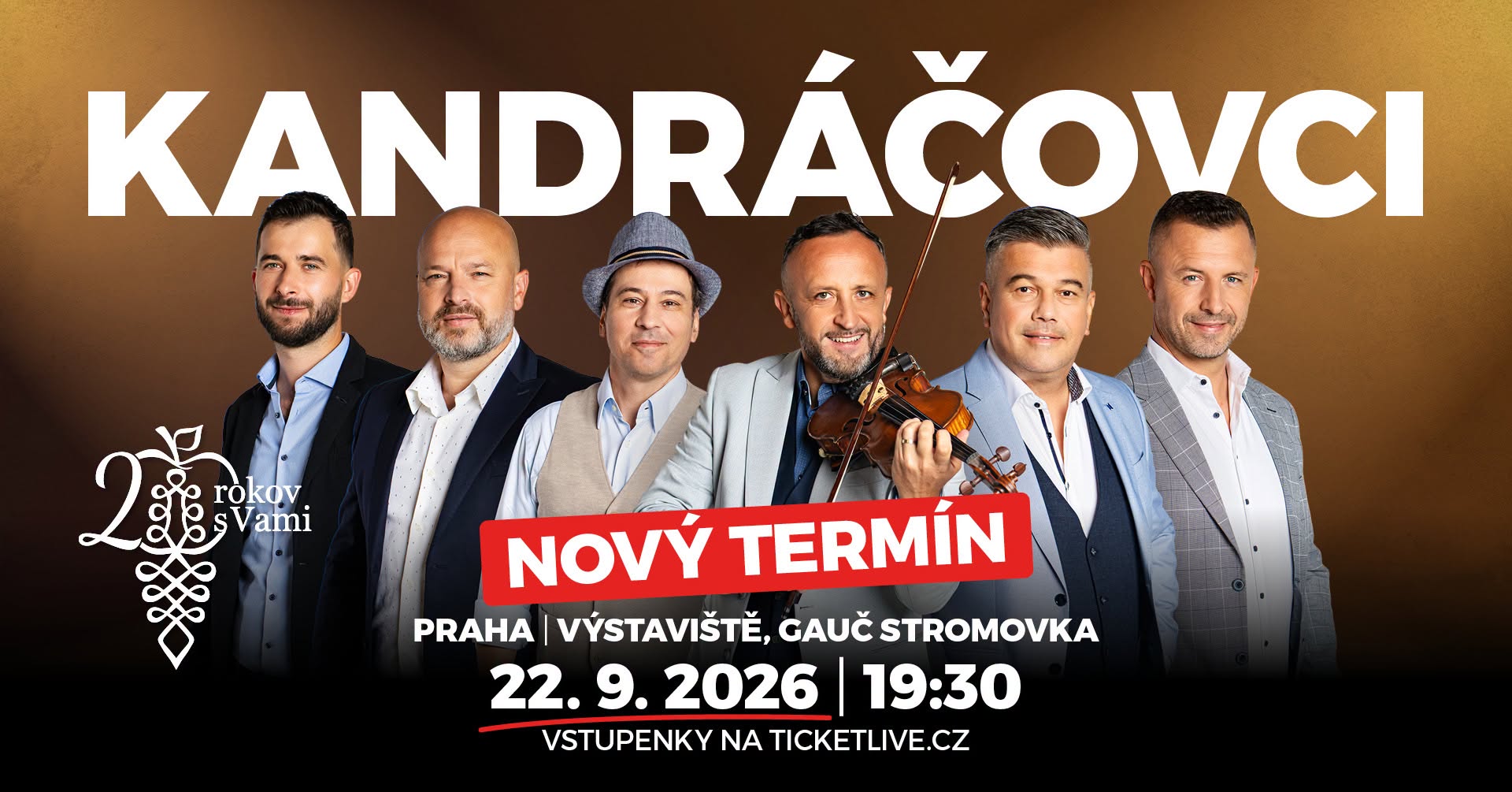 KANDRÁČOVCI - 20 let na scéně / Gauč na Výstavišti Praha