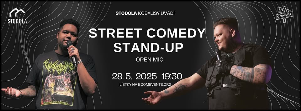 Street Comedy STAND-UP show: Open mic