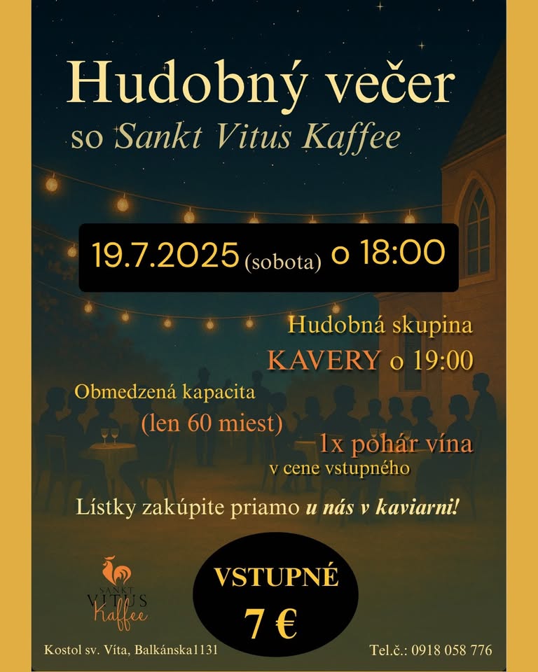 Letný večer pod hviezdami