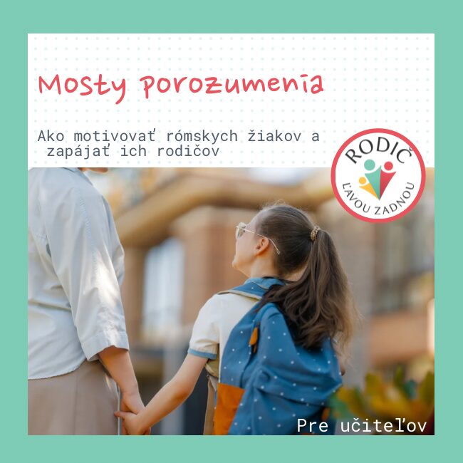 Webinár: Ako motivovať rómskych žiakov a zapájať ich rodičov -14.10.2025