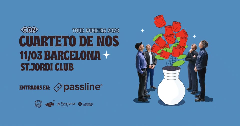 Cuarteto De Nos - Barcelona - Tour Puertas - 2026
